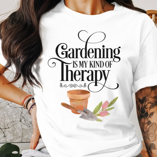 T-shirt Plante Garden Therapy (Créateur téléchargé)