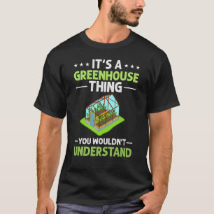 T-shirt Plante jardinage de serres jardiner débutant petit