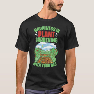 T-shirt Plante Jardinage papa Fleur Jardin Planter Gardene