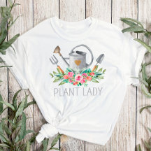 Plante Lady Boho Aquarelle Gardener Humour Chic