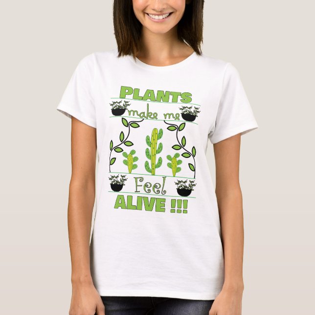 T-shirt Plante Lover (Devant)