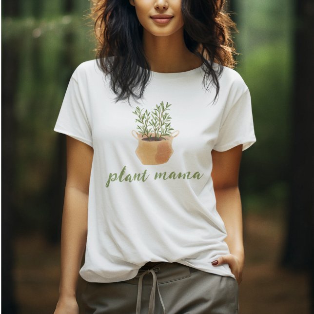 T-shirt Plante Mama Jardinage Plante Lover (Plant Mama Gardening Plant Lover T-Shirt)