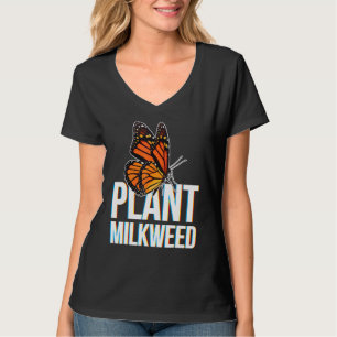 T-shirt Plante Milkweed Pour Lepidopterist Monarch Butterf