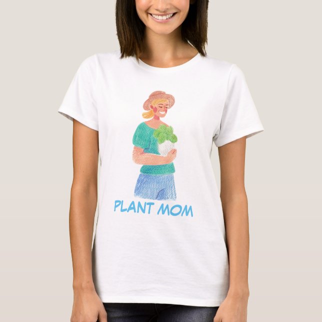T-shirt plante MOM (Devant)