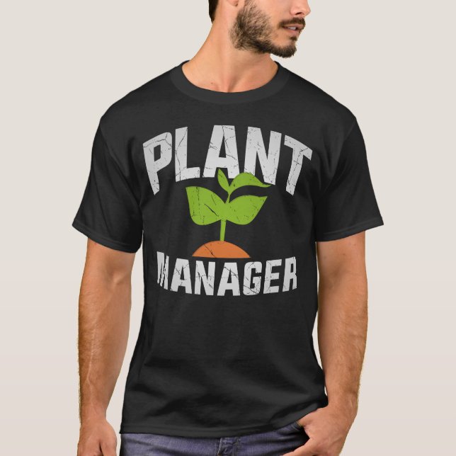 T-shirt Plante Plante de jardin  de jardin Plante de pots (Devant)