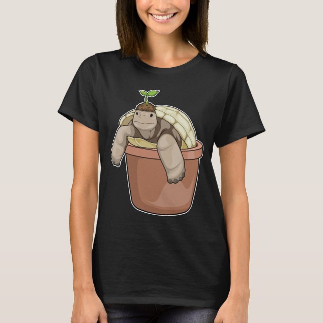 T-shirt Plante Plante tortue (Devant)