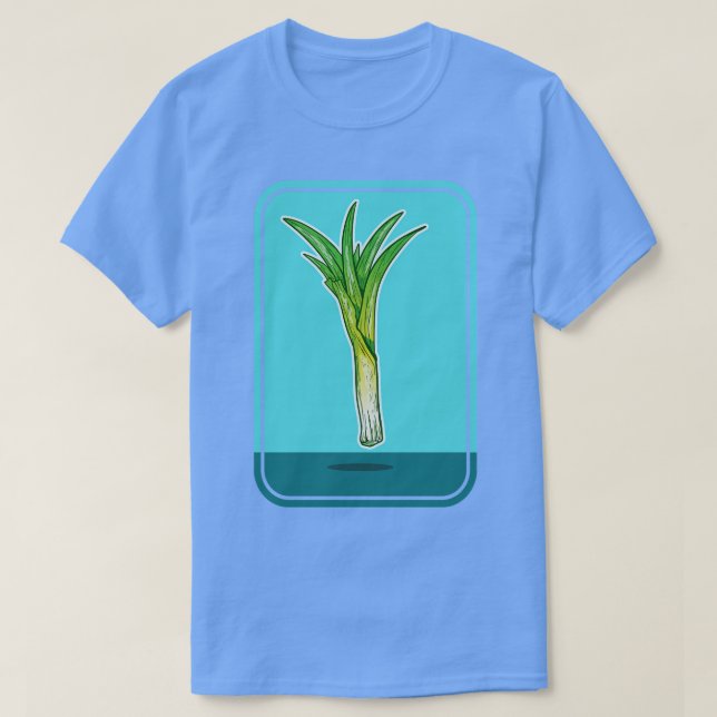 T-shirt Plante potager de poitrine (Design devant)