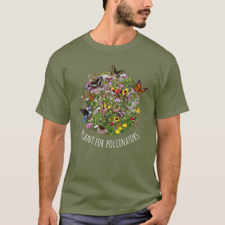 T-shirt plante pour Pollinisateurs
