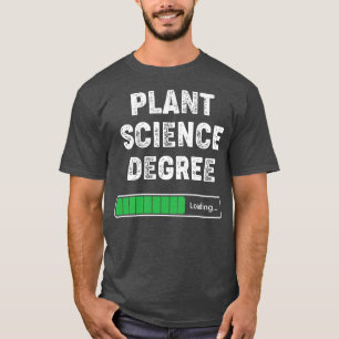 T-shirt Plante Sciences Diplôme Chargement Funny College S