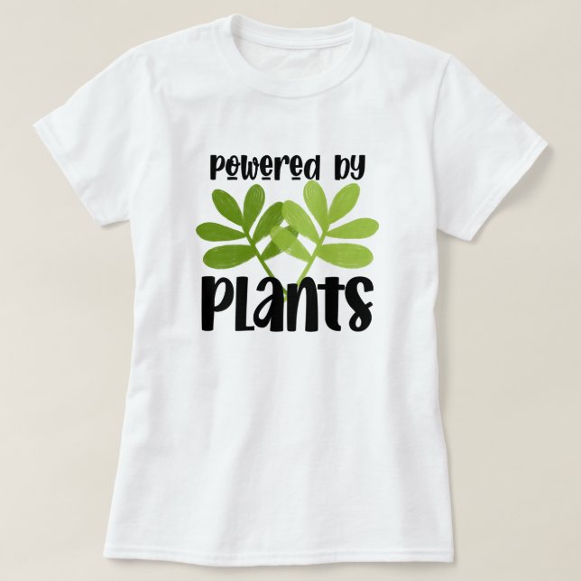 T-shirt Plante Vegan (Design devant)