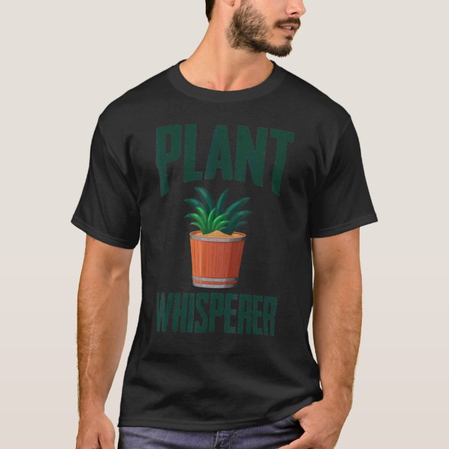 T-shirt Plante Whisperer (Devant)
