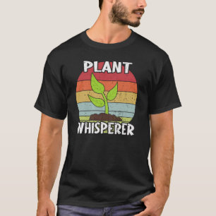 T-shirt Plante Whisperer de Funny Retro Gardner