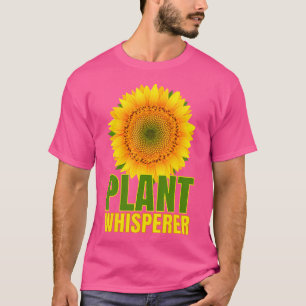 T-shirt Plante Whisperer Grand Hobby Tournesol Et Gardenin