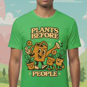 T-shirt Plantes avant les gens