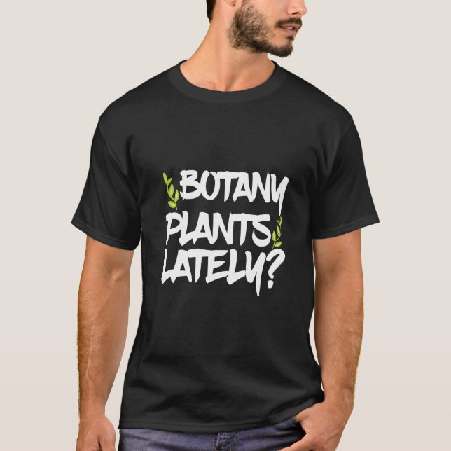 T-shirt Plantes botaniques récemment (Devant)