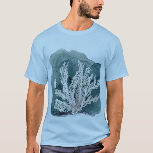 T-shirt Plantes de Vie marine marine nautique (Devant)
