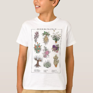 T-shirt Plantes d'herbologie, t ferme et animal, t herbolo