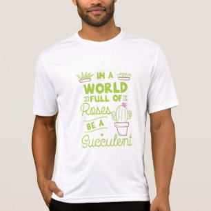 T-shirt Plantes succulents