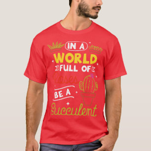 T-shirt Plantes succulents 2