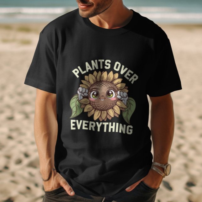 T-shirt Plantes sur tout (Créateur téléchargé)