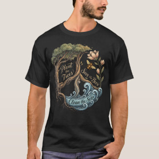 T-shirt Plantez Les Arbres Sauvez Les Abeilles Signe De Pa