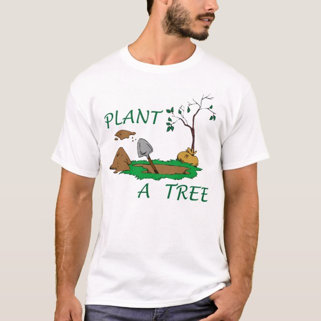 T-shirt Plantez un arbre (Devant)