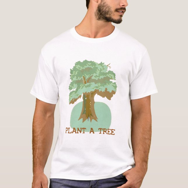T-SHIRT PLANTEZ UN ARBRE - CHEMISE (Devant)