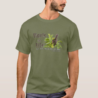 T-shirt Plants not Pills personnalisé Tee