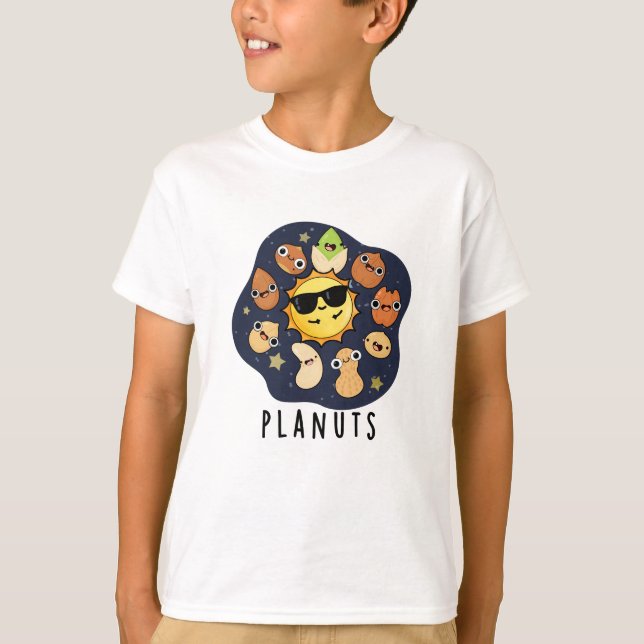 T-shirt Planuts Funny Astronomie Nuts Pun (Devant)