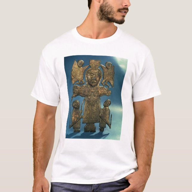 T-shirt Plaque de la crucifixion de St John, 7ème siècle (Devant)