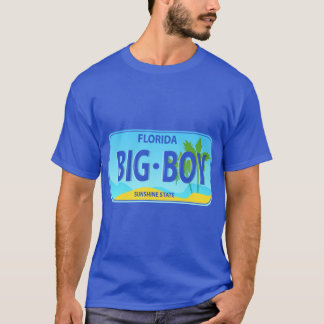 T-shirt Plaque de licence de Floride surdimensionnée