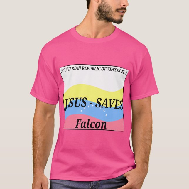 T-shirt Plaque de licence Jesus Saves (Devant)
