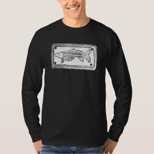 T-shirt Plaque de pêche aux poissons morts
