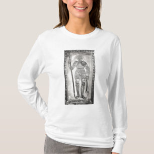 T-shirt Plaque dépeignant l'armure de Jeanne d'Arc