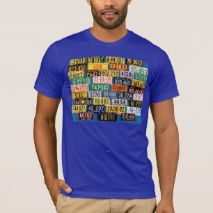T-shirt Plaques de licence par H. Wilson Smith
