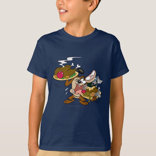 T-shirt Plaques de Thanksgiving TAZ™ (Devant)