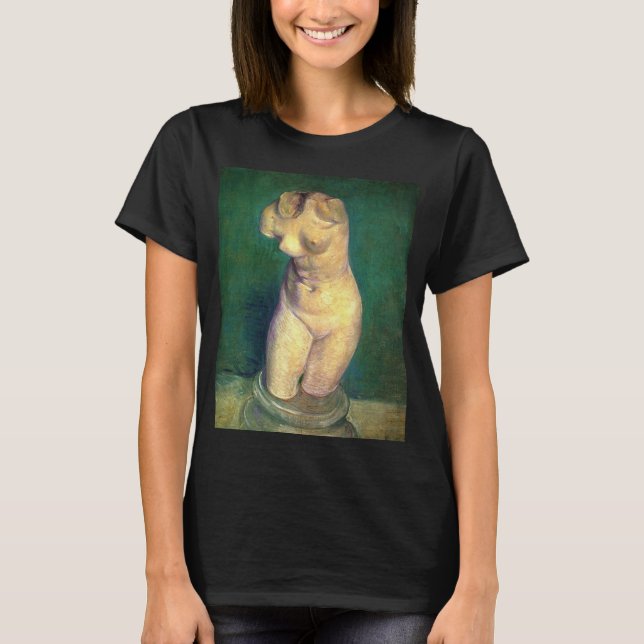T-shirt Plaster Statuette Femme Torso par Vincent van Gogh (Devant)