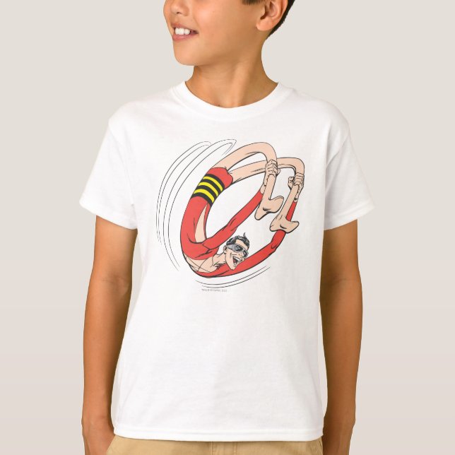 T-shirt Plastic Man Backbend Wheel (Devant)