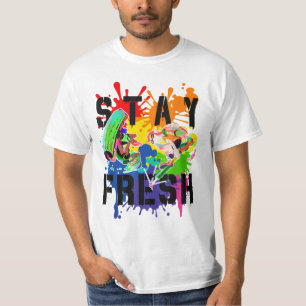 T-shirt Plat coloré