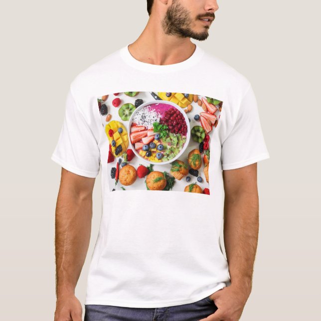 T-shirt Plat de fruits (Devant)