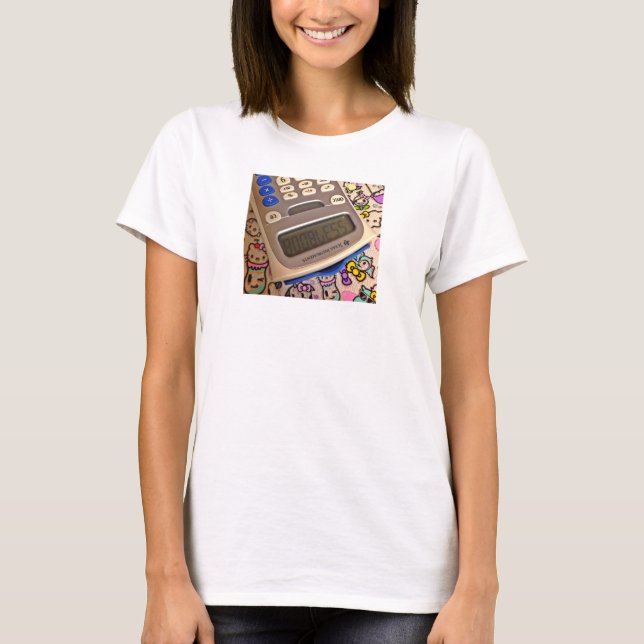 T-shirt Plat de maths et fabuleux nerd (Devant)