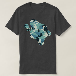 T-shirt Plat de peinture Motif en hiver