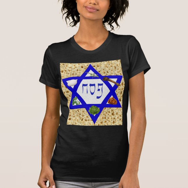 T-shirt Plat de Seder (Devant)