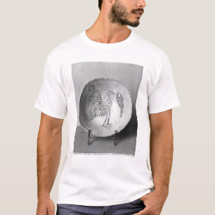 T-shirt Plat décoré des oiseaux