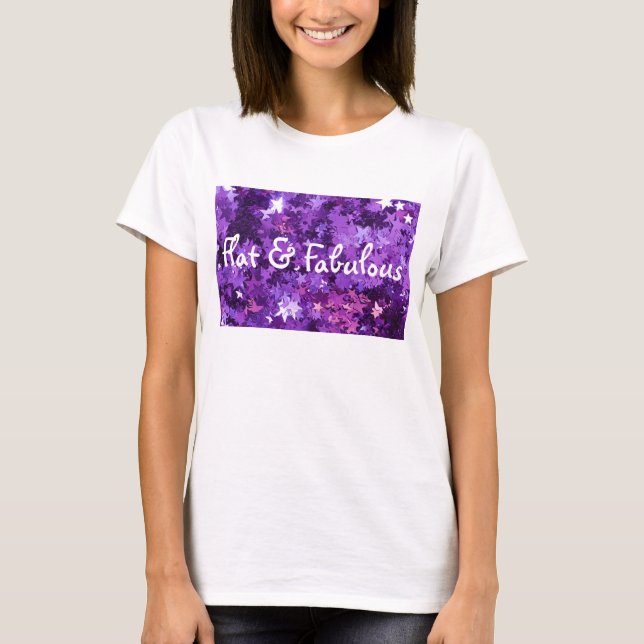 T-shirt plat et fabuleux (Devant)