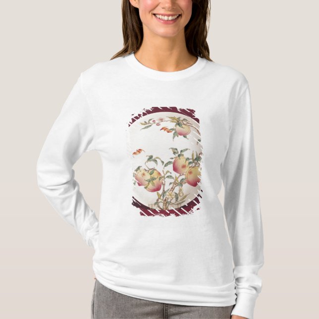 T-shirt Plat rose de Famille décoré (Devant)
