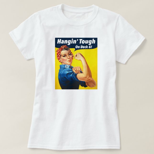 T-shirt Plate-forme six Hangin dur ! (Design devant)