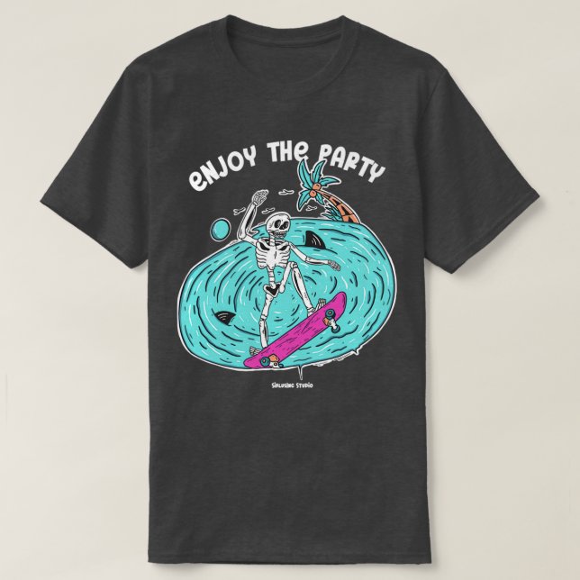 T-shirt Plateau d'art de Siklus (Design devant)