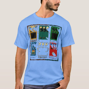 T-shirt Plateau de pédale de guitare FX