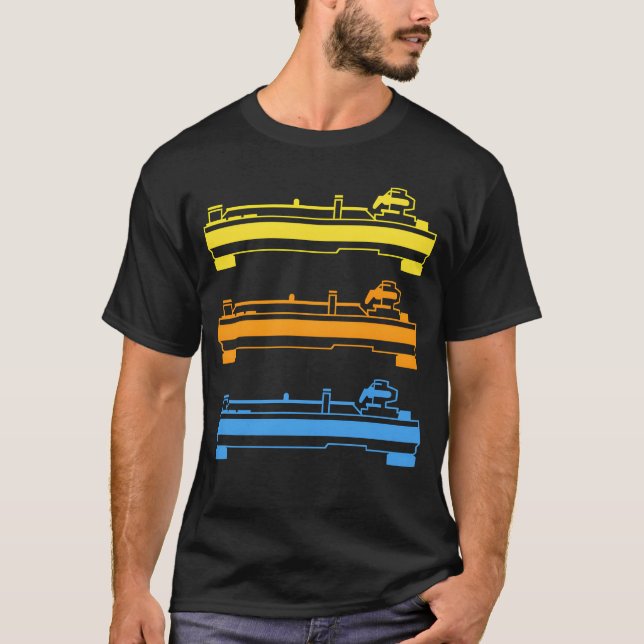 T-shirt Plateaux tournants Impression ami (Devant)